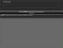 Tablet Screenshot of emip.org